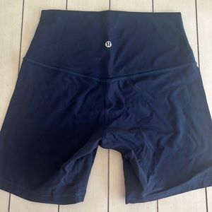 Lulu Lemon Align Shorts - Size 6, Navy